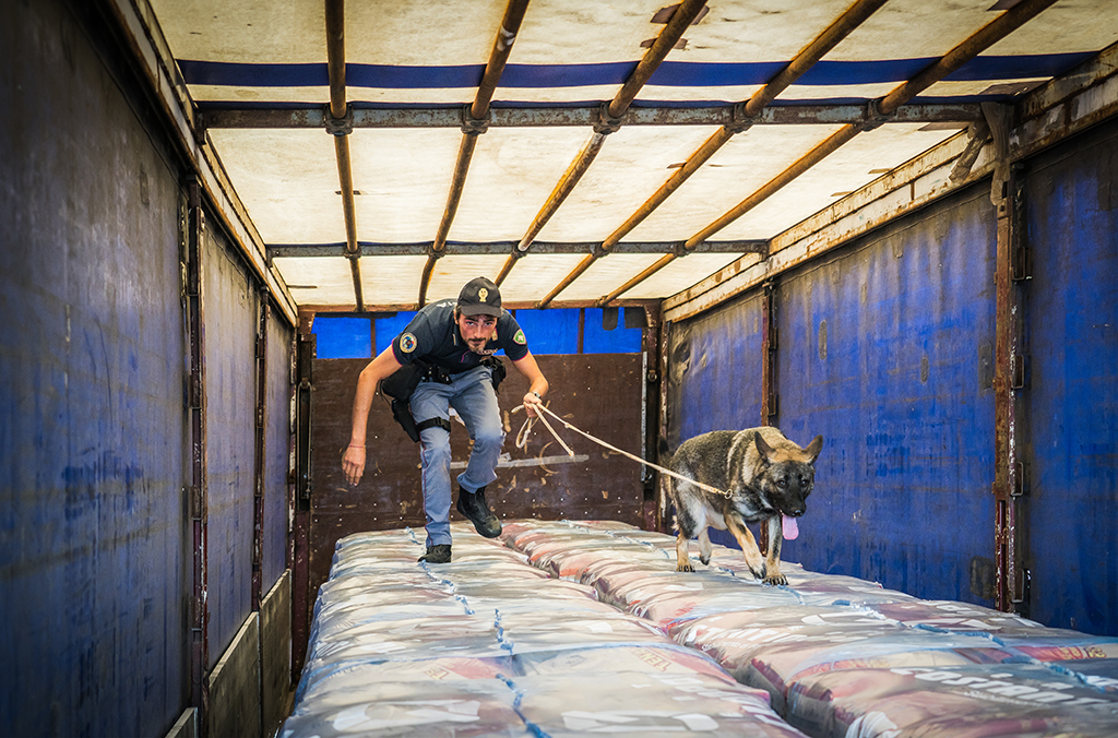 The intelligence-led operation also targeted criminal networks involved in human trafficking, people smuggling, firearms trafficking and the drugs trade.