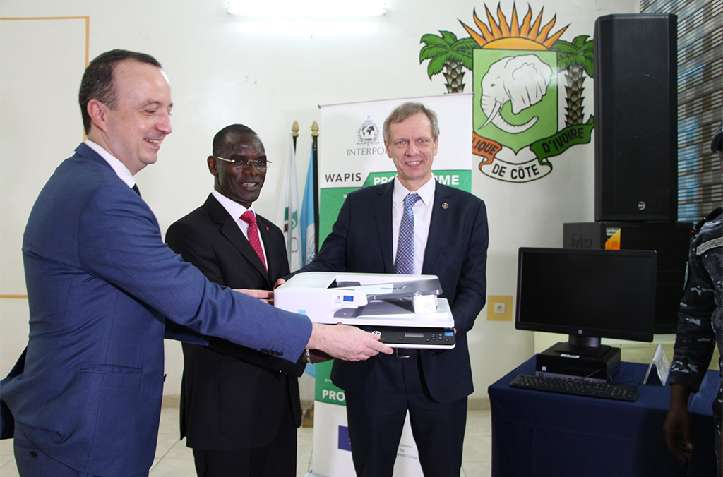 Cérémonie de remise de don d’équipements à l’école de Police de Côte d’Ivoire, 24 Février 2020, Côte d’Ivoire