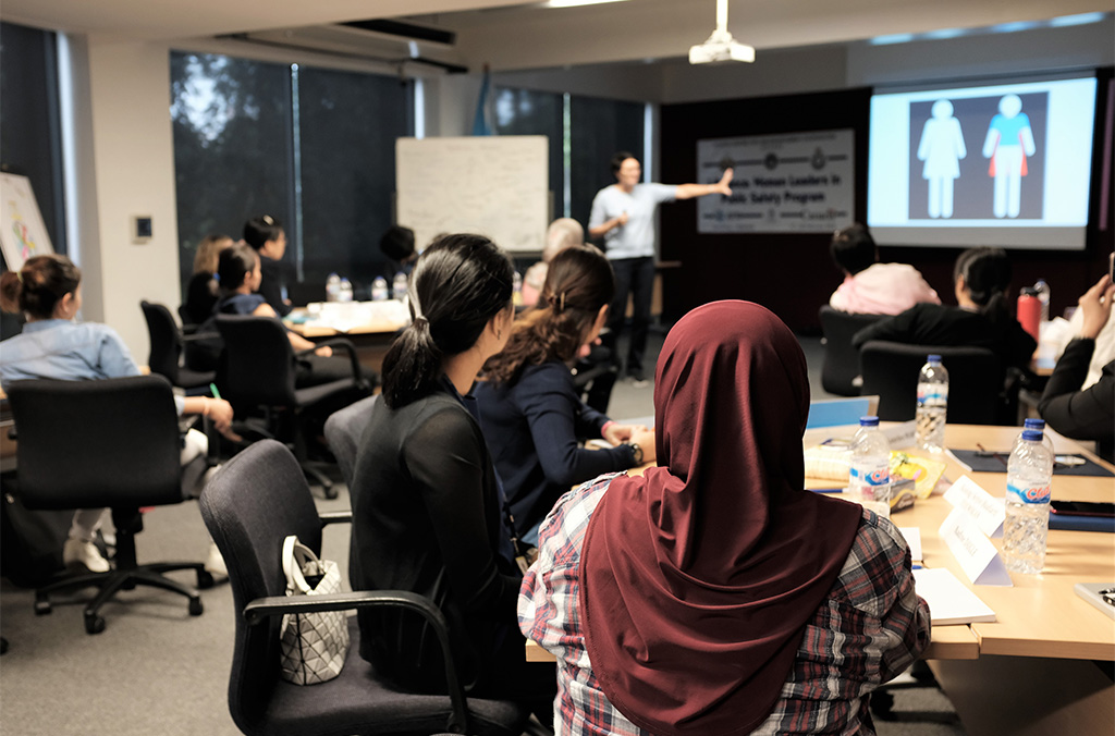 The I-Balance: Women Leaders in Public Safety Programme was conducted by INTERPOL and the Australian Institute of Police Management.